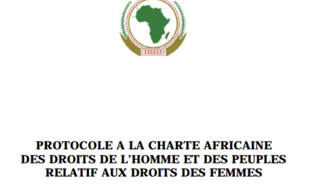 Le Protocole de Maputo enfin publié au Journal Officiel : quelles conséquences ?