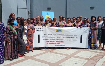 Réunion de la Coordination Nationale du mouvement Rien Sans Les Femmes